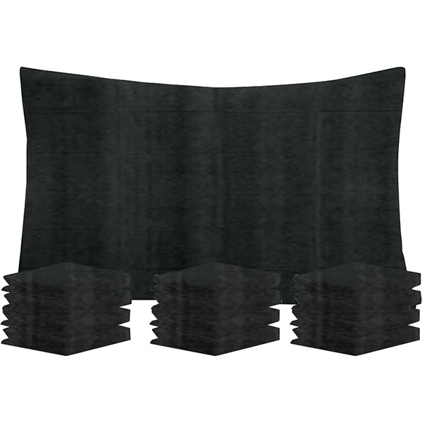 Disposable Pillow Case Black