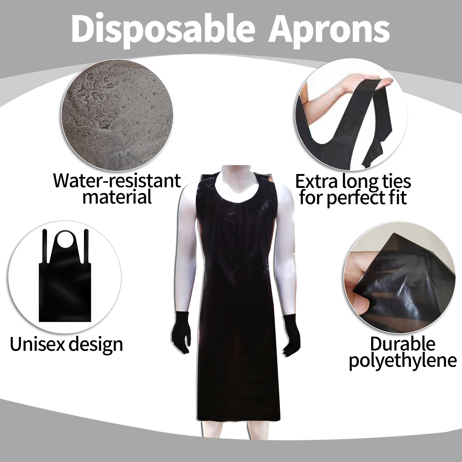 Disposable PE Apron