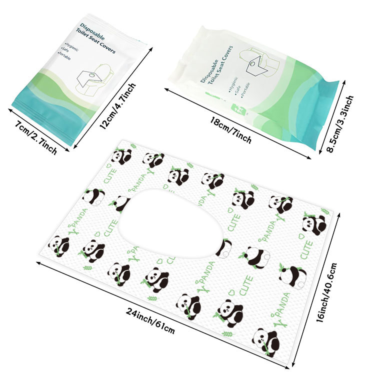 Travel Goods - Disposable Printed Toilet Seat Covers