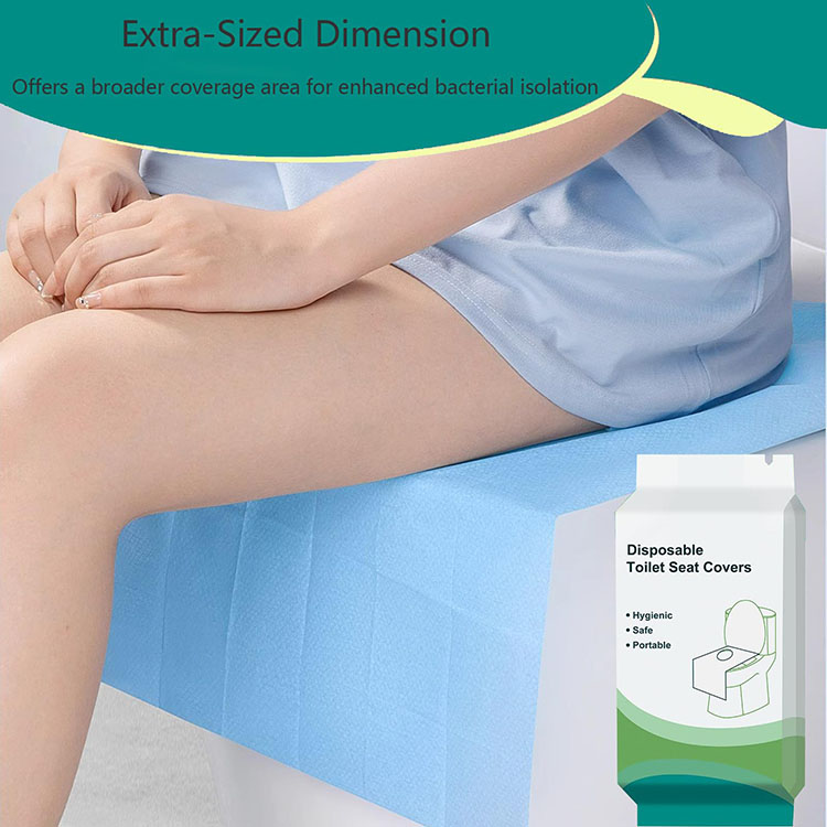 Travel Disposable PE Film Toilet Seat Covers