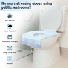 Travel Disposable PE Film Toilet Seat Covers
