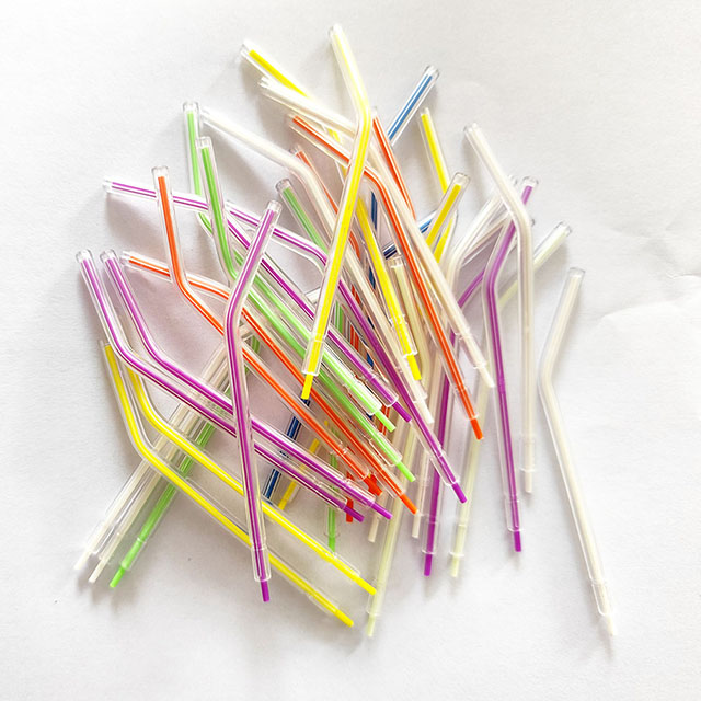 Disposable Dental 3-Way Air Water Syringe Tips – Triple Nozzle Plastic Spray Tubes for Dental Clinics (100/250pcs)