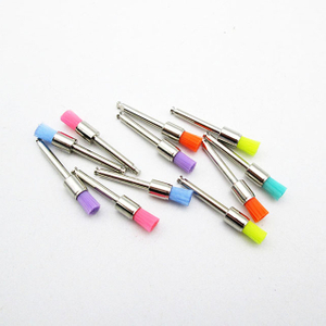 Disposable Dental Polishing Brush Prophy Brush for Teeth Cleaning – Nylon Bristles, Cup & Point Type