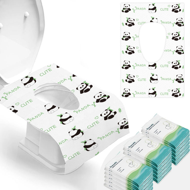Travel Goods - Disposable Printed Toilet Seat Covers