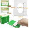 Flushable Disposable Toilet Paper Seat Covers With Individual Package