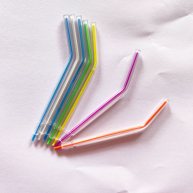 Disposable Dental 3-Way Air Water Syringe Tips – Triple Nozzle Plastic Spray Tubes for Dental Clinics (100/250pcs)
